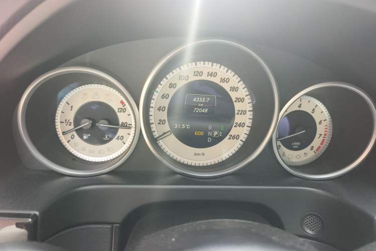 Used Mercedes-Benz E-Class 2015 Restyled E 260 L Sport Edition Odometer Close Up