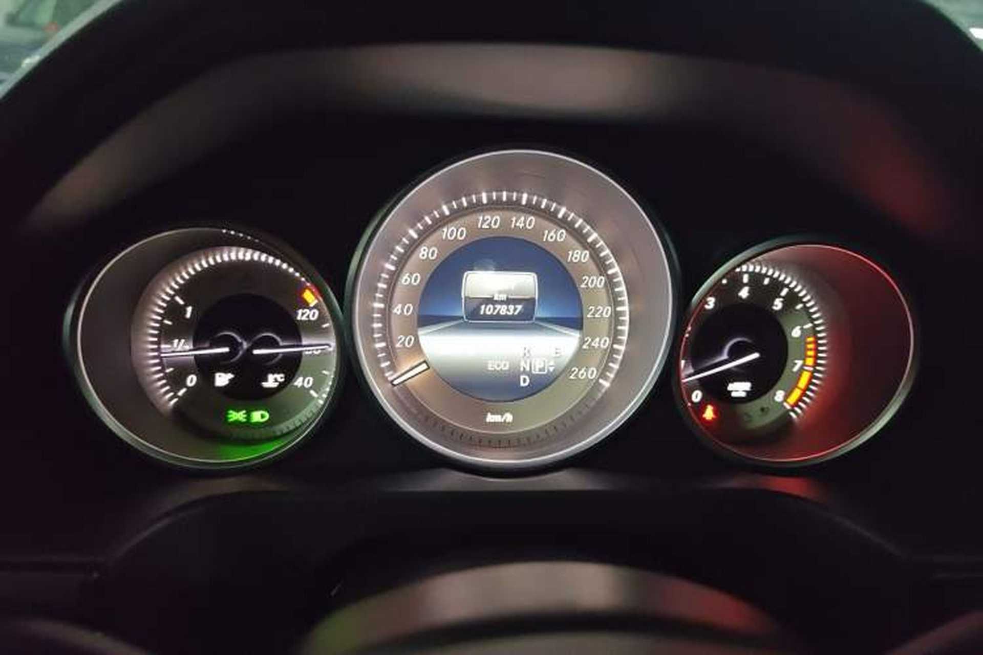 Used Mercedes-Benz E-Class 2015 Revised E 180 L Sport Edition Odometer Close Up