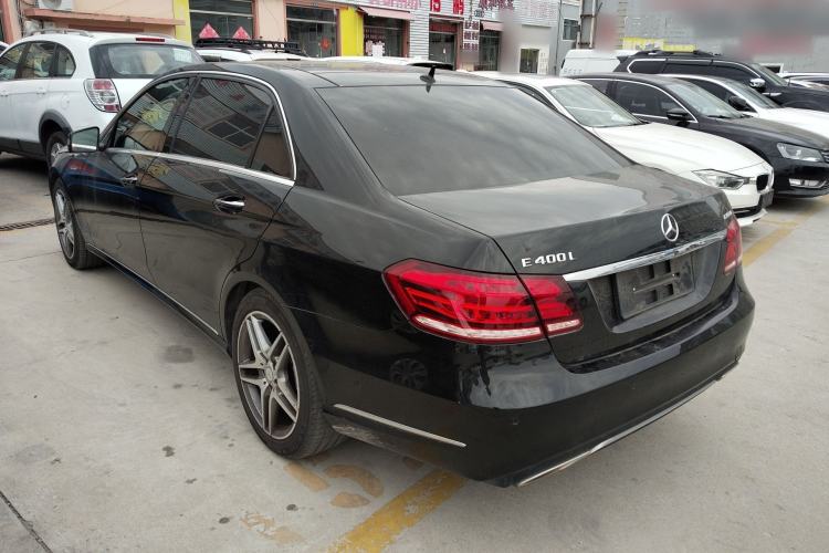 Used Mercedes-Benz E-Class 2015 E 400 L Hybrid Rear Left 45 Deg