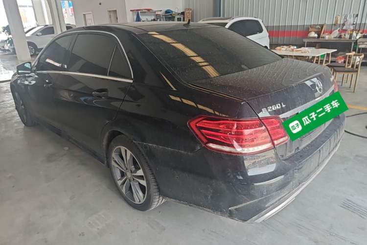 Used Mercedes-Benz E-Class 2015 Revised E 260 L Sporty and Stylish Edition Rear Left 45 Deg