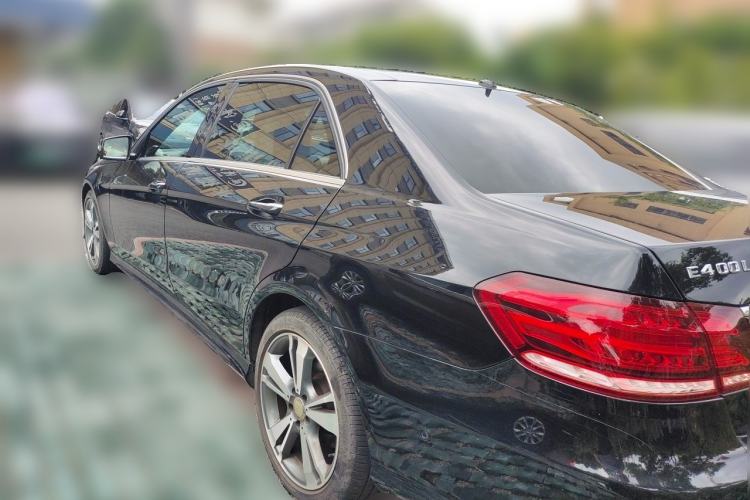 Used Mercedes-Benz E-Class 2015 E 400 L Sport Luxury 4MATIC Rear Left 45 Deg