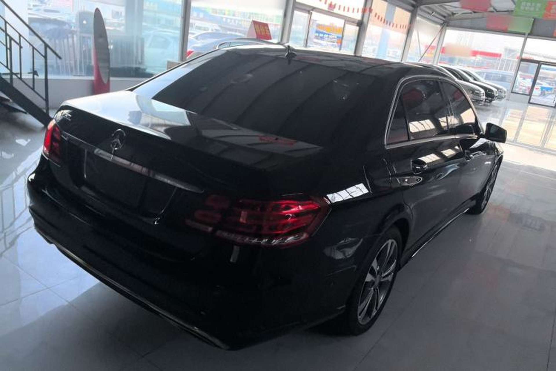 Used Mercedes-Benz E-Class 2015 Revised E 260 L Sporty and Stylish Edition Rear Right 45 Deg