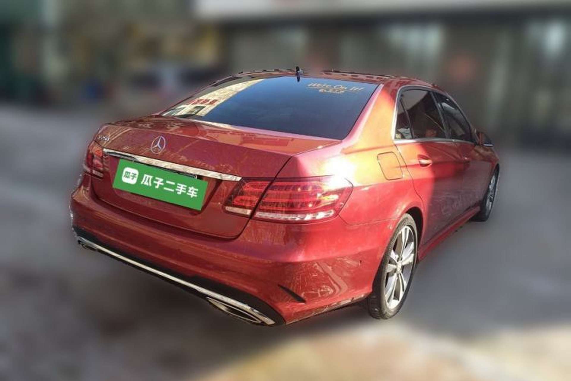 Used Mercedes-Benz E-Class 2015 Restyled E 260 L Sport Edition Rear Right 45 Deg
