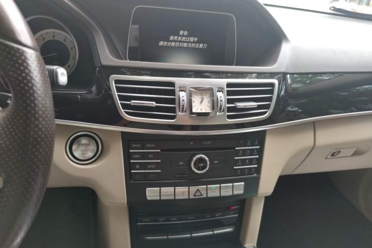 Used Mercedes-Benz E-Class 2015 Facelift E 200 L Sport Edition Audio And AC Panel