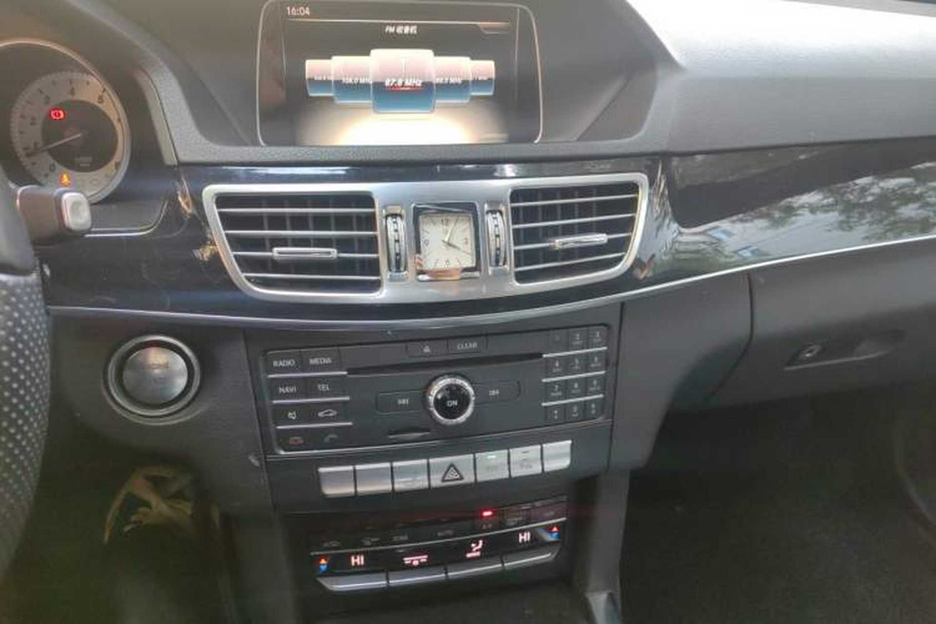 Used Mercedes-Benz E-Class 2015 Facelift E 200 L Sport Edition Audio And AC Panel