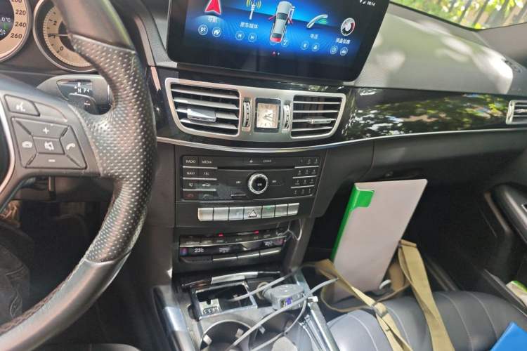 Used Mercedes-Benz E-Class 2015 Revised E 260 L Sporty and Stylish Edition Audio And AC Panel