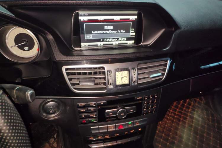 Used Mercedes-Benz E-Class 2015 E 260 L Sport Edition Audio And AC Panel