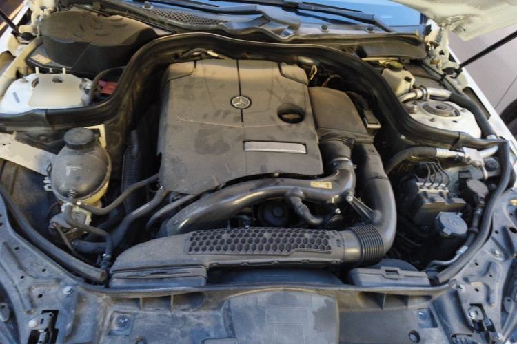 Used Mercedes-Benz E-Class 2015 Revised E 260 L Sporty and Stylish Edition Engine Bay