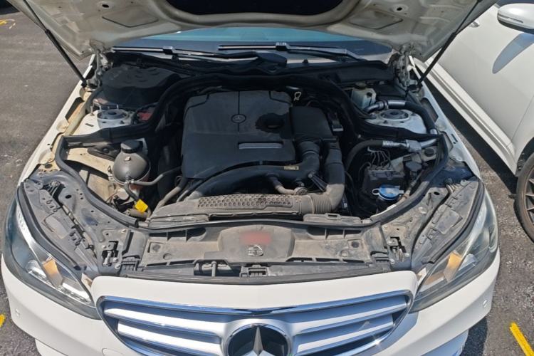 Used Mercedes-Benz E-Class 2015 Revised E 260 L Sporty and Stylish Edition Engine Bay
