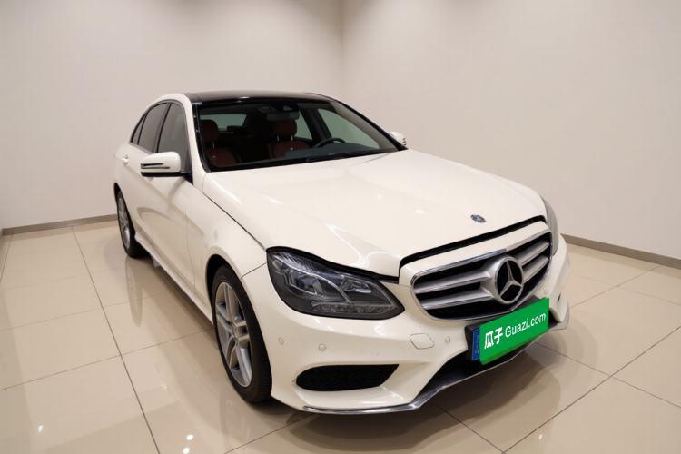 Used Mercedes-Benz E-Class 2015 Revised E 260 L Sporty and Stylish Edition Front Right 45 Deg