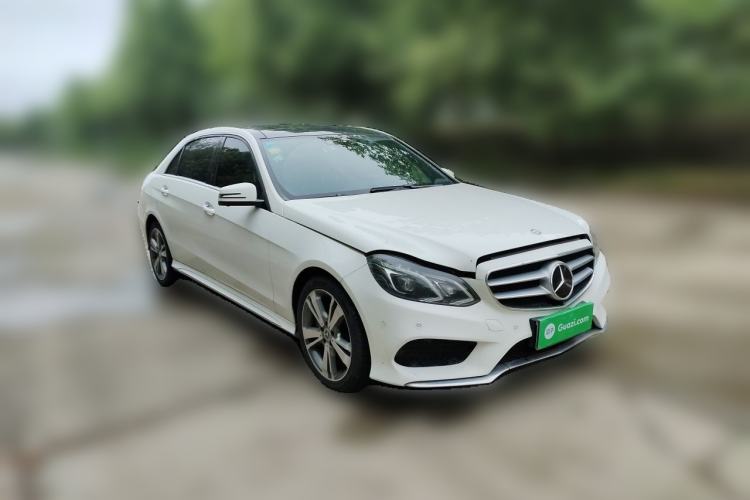 Used Mercedes-Benz E-Class 2015 E 400 L Sport Luxury 4MATIC Front Right 45 Deg
