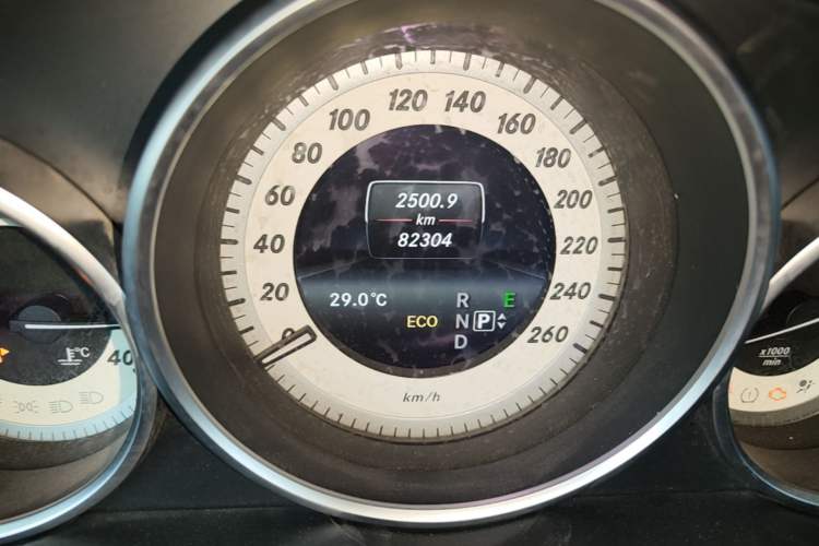 Used Mercedes-Benz E-Class 2015 Restyled E 260 L Sport Edition Odometer Close Up