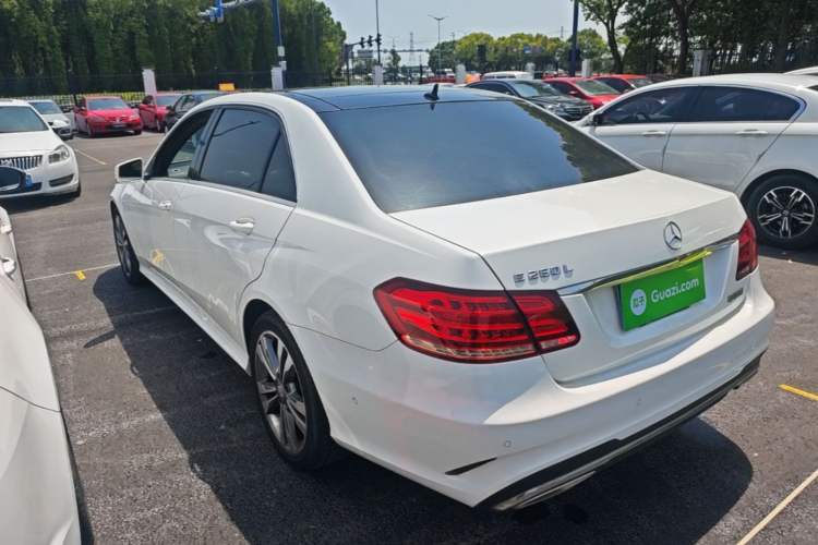 Used Mercedes-Benz E-Class 2015 Revised E 260 L Sporty and Stylish Edition Rear Left 45 Deg