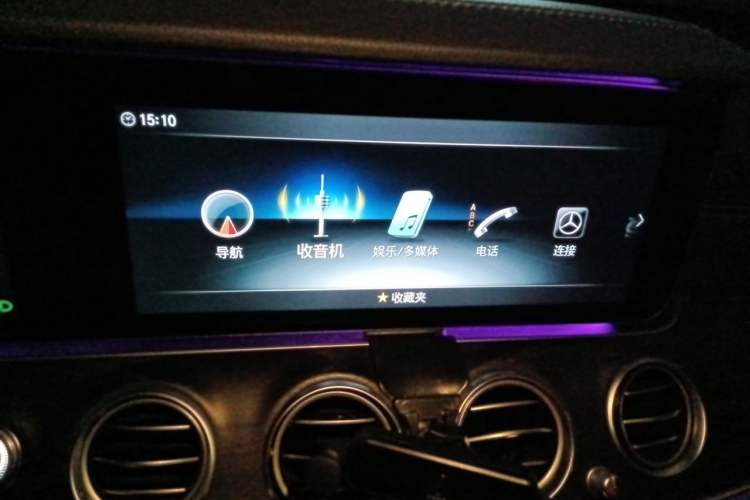 Used Mercedes-Benz E-Class 2016 E 200 L Sport Edition Audio And AC Panel