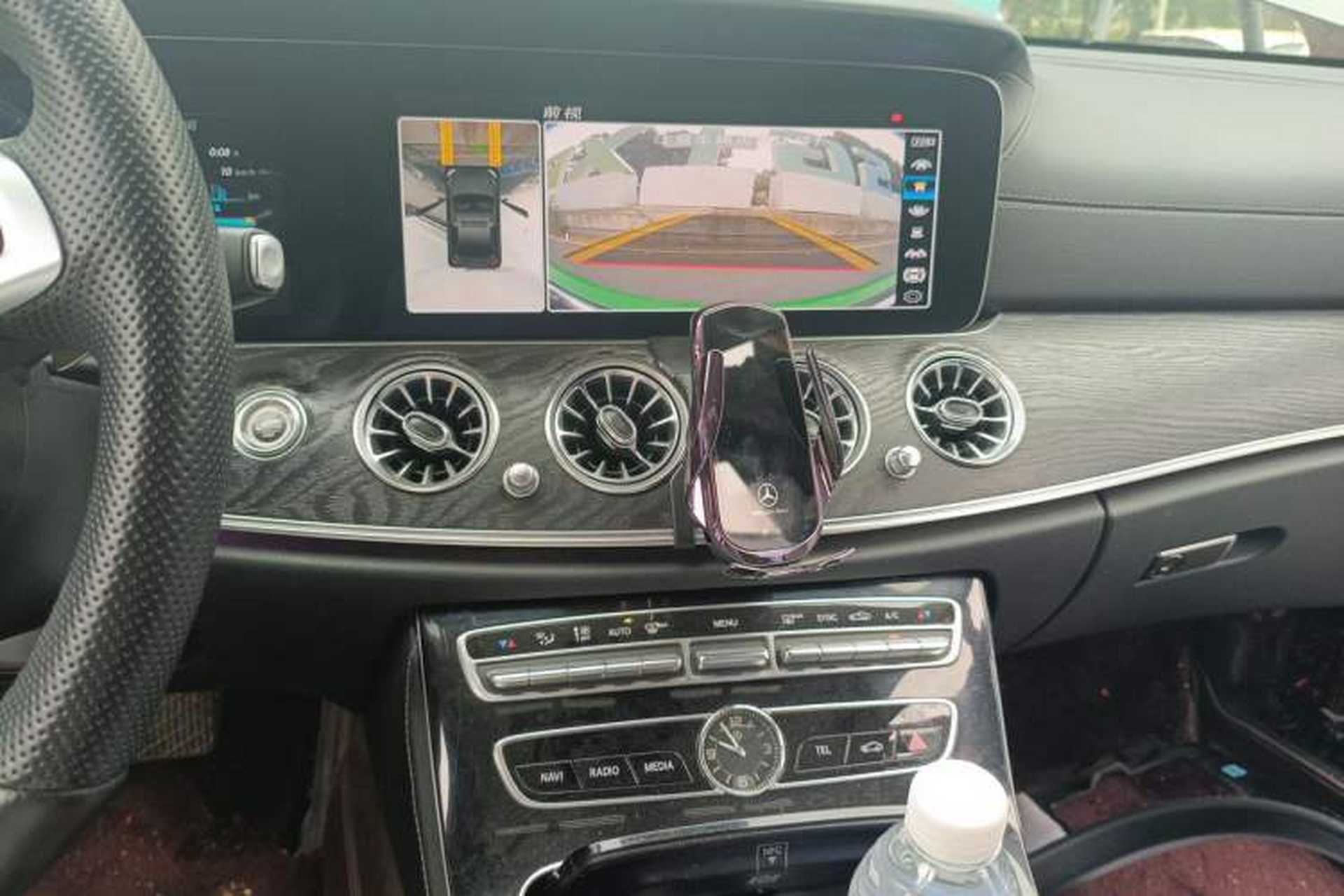 Used Mercedes-Benz E-Class 2016 E 300 L Sporty and Stylish Model Audio And AC Panel