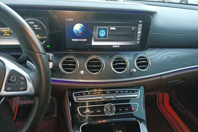 Used Mercedes-Benz E-Class 2016 E 300 L Stylish Model Audio And AC Panel