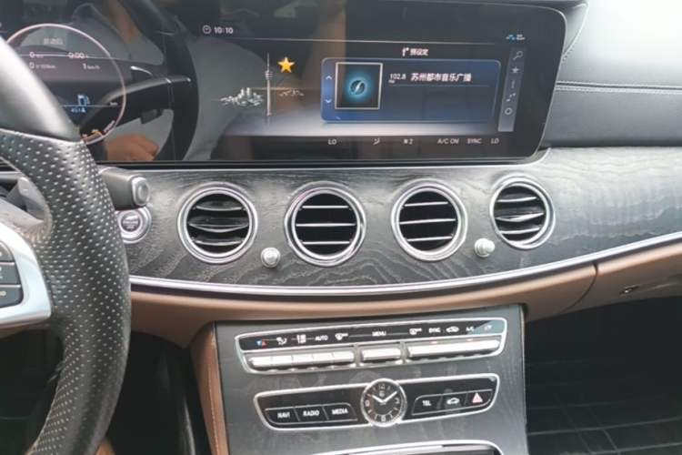 Used Mercedes-Benz E-Class 2016 E 200 L Sport Edition Audio And AC Panel