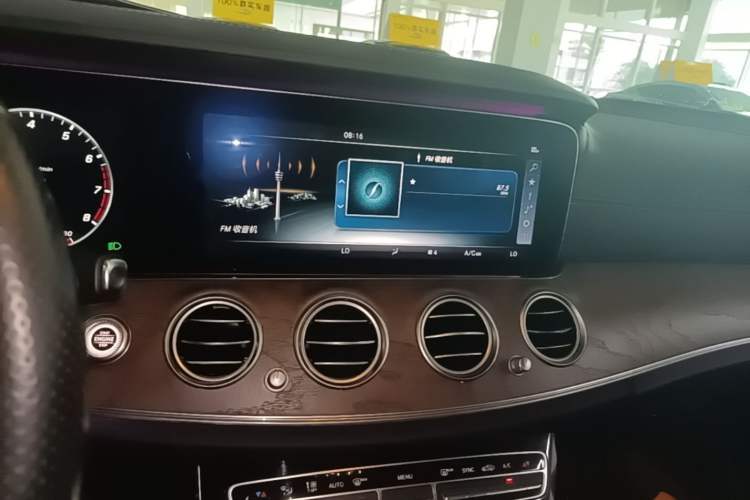 Used Mercedes-Benz E-Class 2016 E 300 L Luxury Model Audio And AC Panel