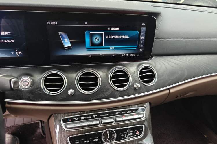 Used Mercedes-Benz E-Class 2016 E 200 L Sport Edition Audio And AC Panel