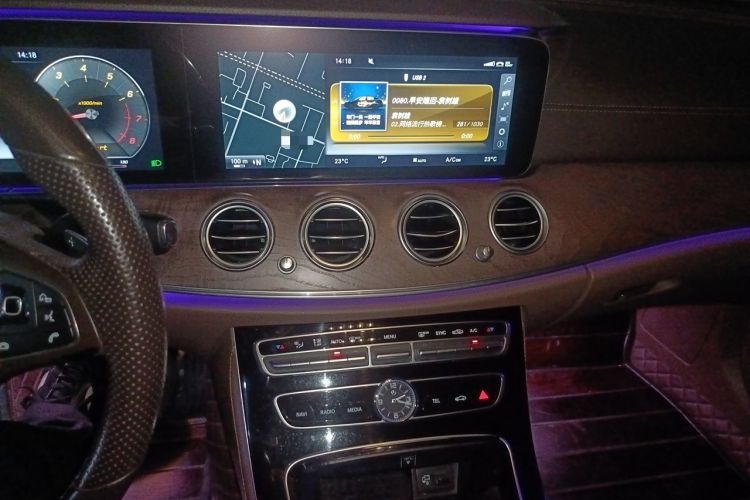 Used Mercedes-Benz E-Class 2016 E 200 L Audio And AC Panel