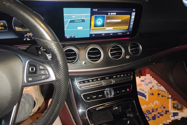 Used Mercedes-Benz E-Class 2016 E 300 L Sport Luxury Model Audio And AC Panel