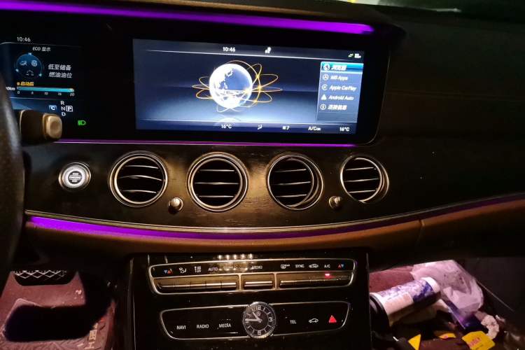 Used Mercedes-Benz E-Class 2016 E 200 L Audio And AC Panel