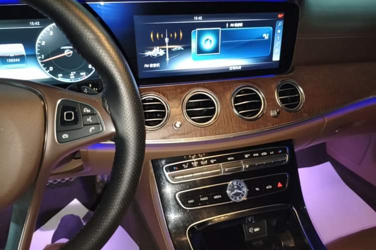 Used Mercedes-Benz E-Class 2016 E 300 L Stylish Model Audio And AC Panel