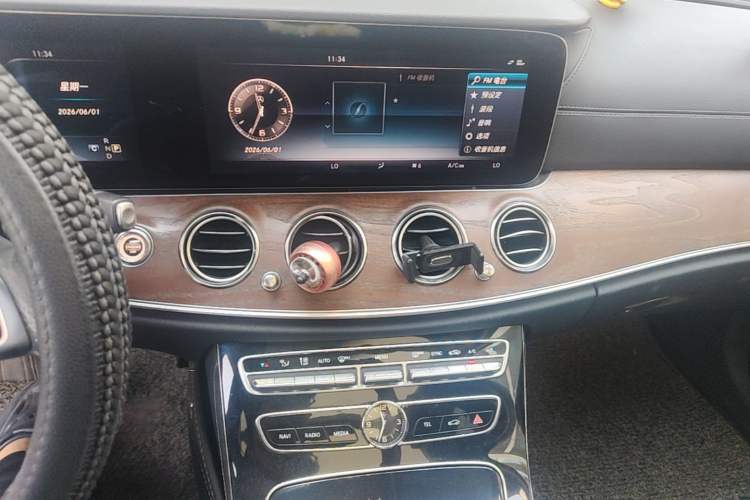 Used Mercedes-Benz E-Class 2016 E 300 L Stylish Model Audio And AC Panel