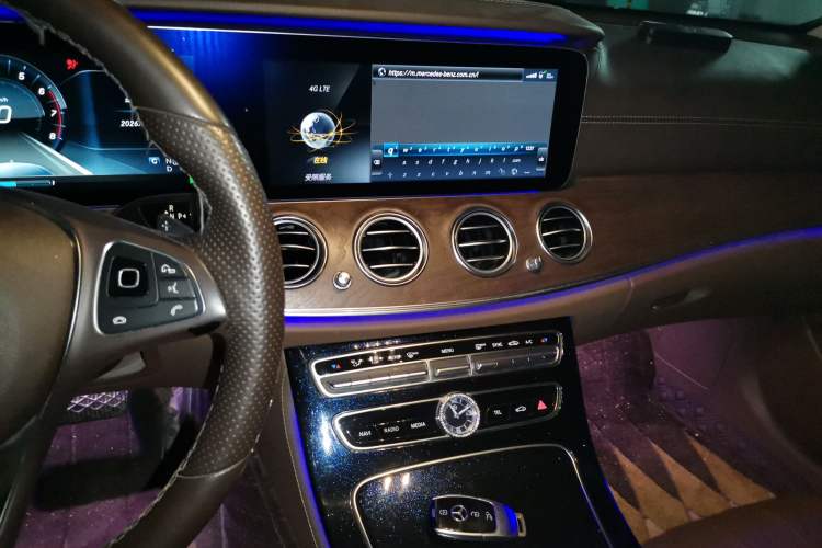 Used Mercedes-Benz E-Class 2016 E 300 L Stylish Model Audio And AC Panel