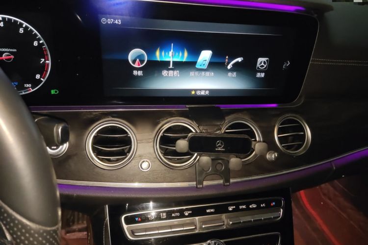 Used Mercedes-Benz E-Class 2016 E 200 L Sport Edition Audio And AC Panel