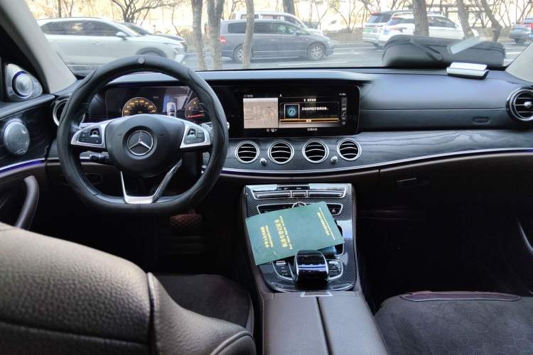 Used Mercedes-Benz E-Class 2016 E 300 L Sporty and Stylish Model Center Console