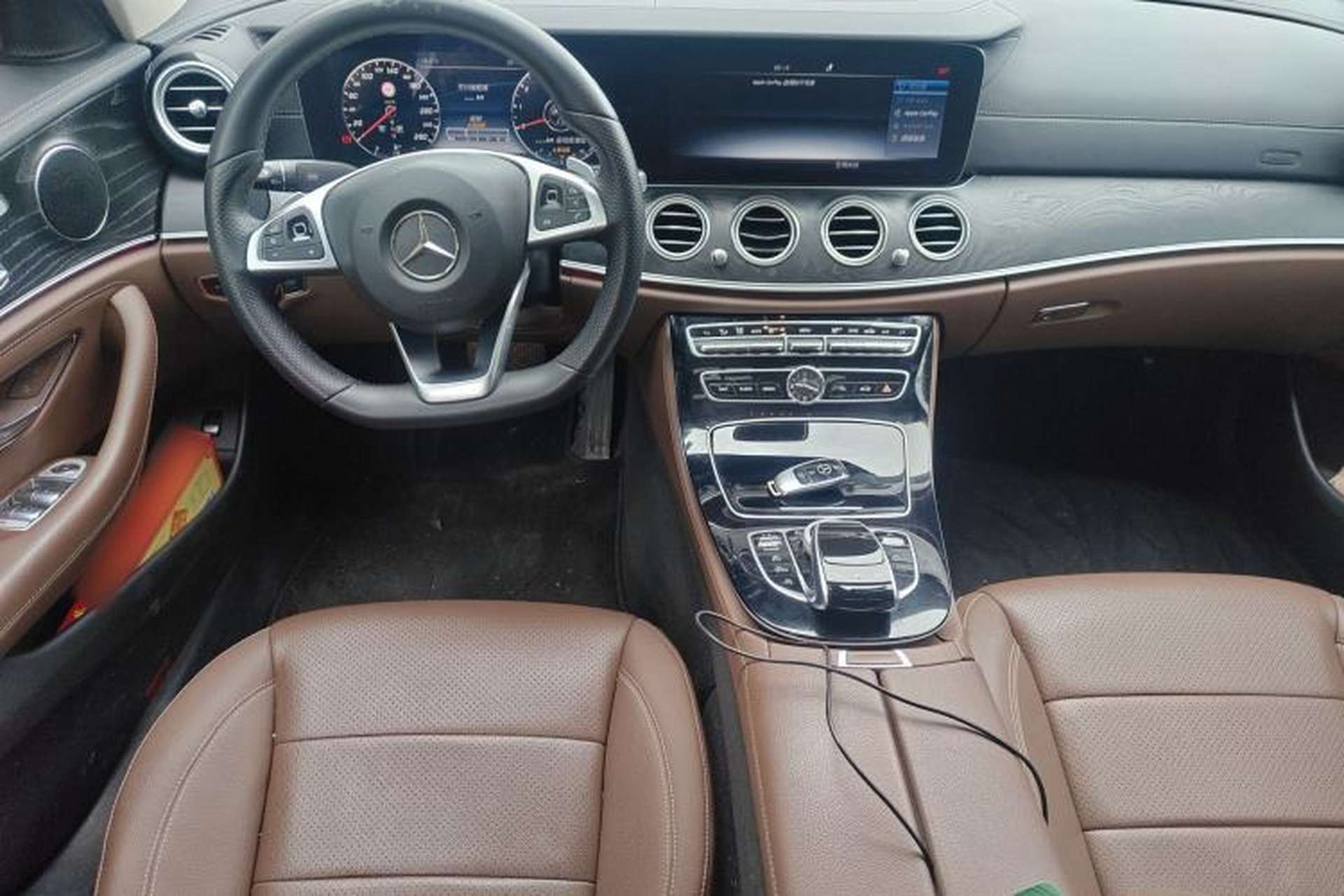 Used Mercedes-Benz E-Class 2016 E 300 L Sporty and Stylish Model Center Console