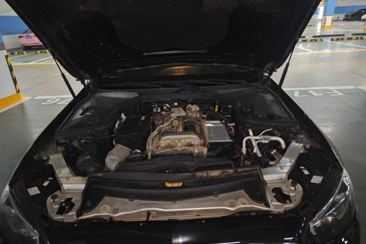 Used Mercedes-Benz E-Class 2016 E 300 L Sporty and Stylish Model Engine Bay