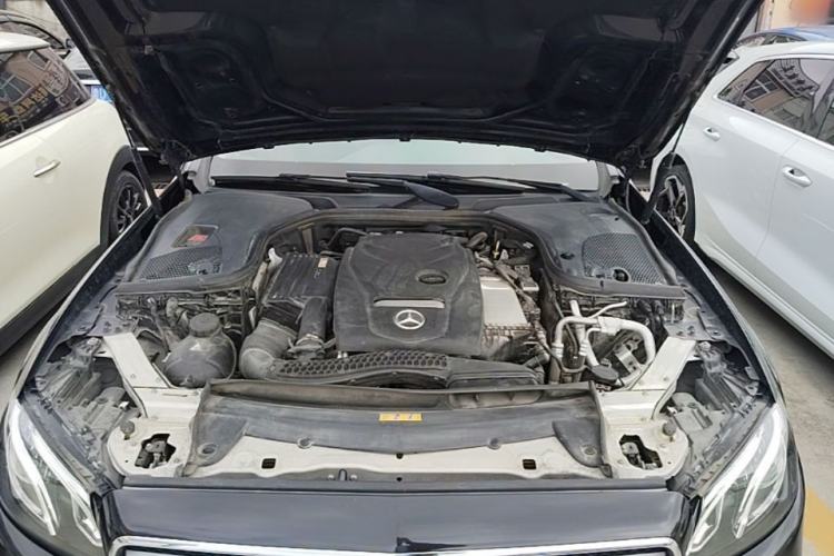 Used Mercedes-Benz E-Class 2016 E 300 L Sporty and Stylish Model Engine Bay