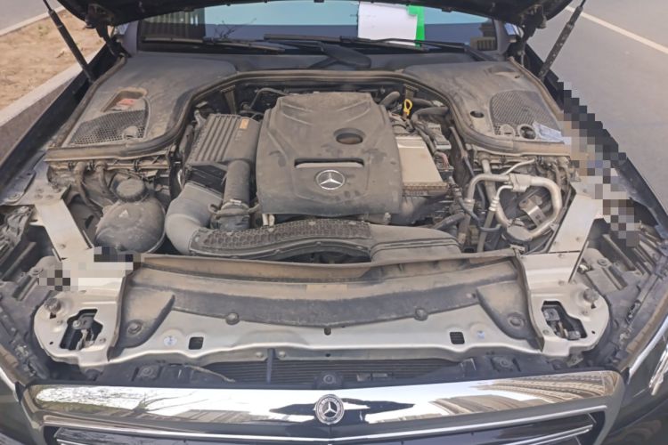 Used Mercedes-Benz E-Class 2016 E 300 L Sporty and Stylish Model Engine Bay