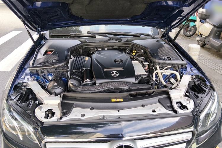 Used Mercedes-Benz E-Class 2016 E 300 L Sporty and Stylish Model Engine Bay