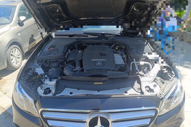 Used Mercedes-Benz E-Class 2016 E 300 L Sporty and Stylish Model Engine Bay