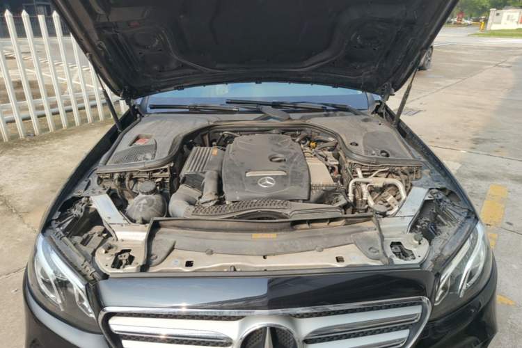 Used Mercedes-Benz E-Class 2016 E 300 L Sporty and Stylish Model Engine Bay