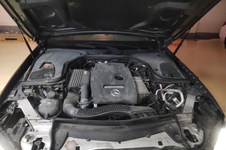 Used Mercedes-Benz E-Class 2016 E 300 L Sporty and Stylish Model Engine Bay
