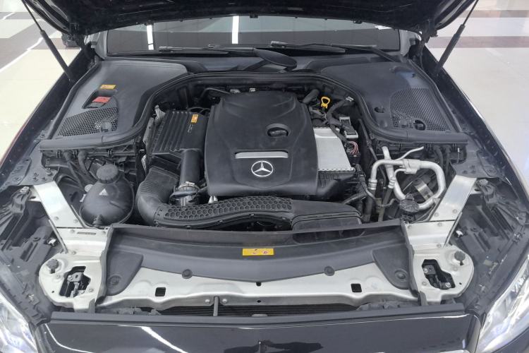 Used Mercedes-Benz E-Class 2016 E 300 L Sporty and Stylish Model Engine Bay