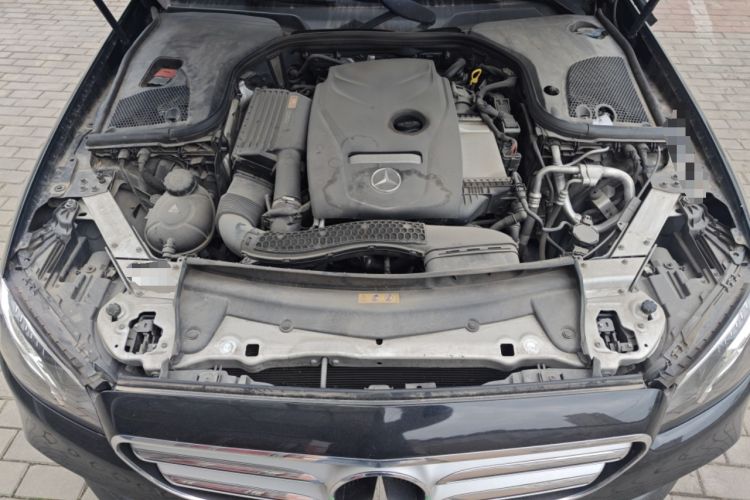 Used Mercedes-Benz E-Class 2016 E 300 L Sporty and Stylish Model Engine Bay