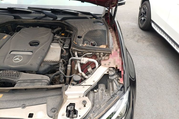 Used Mercedes-Benz E-Class 2016 E 300 L Sporty and Stylish Model Engine Bay Left