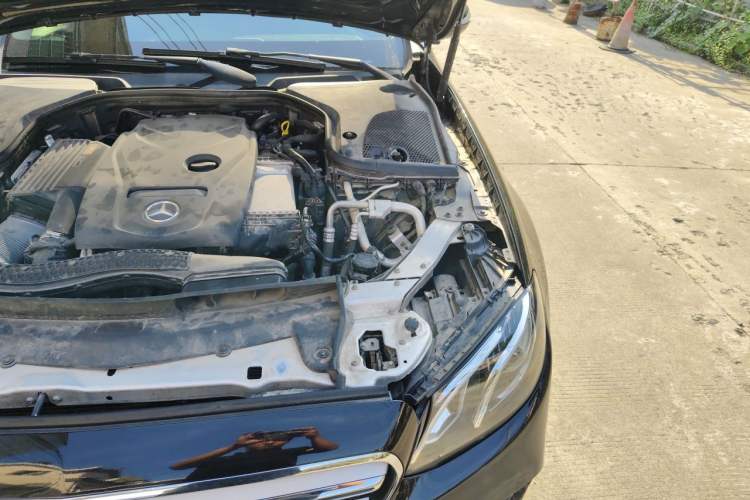 Used Mercedes-Benz E-Class 2016 E 300 L Sport Luxury Model Engine Bay Left