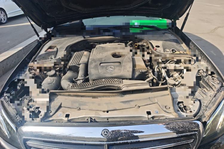 Used Mercedes-Benz E-Class 2016 E 300 L Sporty and Stylish Model Engine Bay