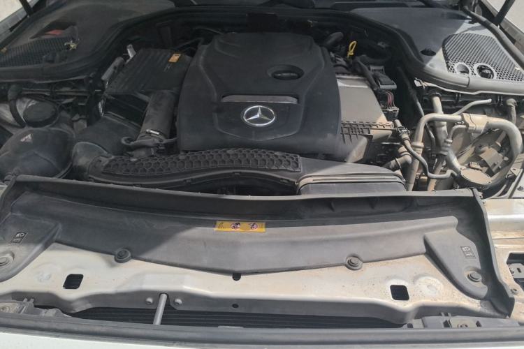Used Mercedes-Benz E-Class 2016 E 300 L Sporty and Stylish Model Engine Bay