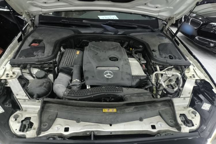Used Mercedes-Benz E-Class 2016 E 300 L Sporty and Stylish Model Engine Bay