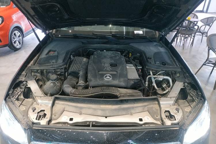 Used Mercedes-Benz E-Class 2016 E 300 L Sport Luxury Model Engine Bay