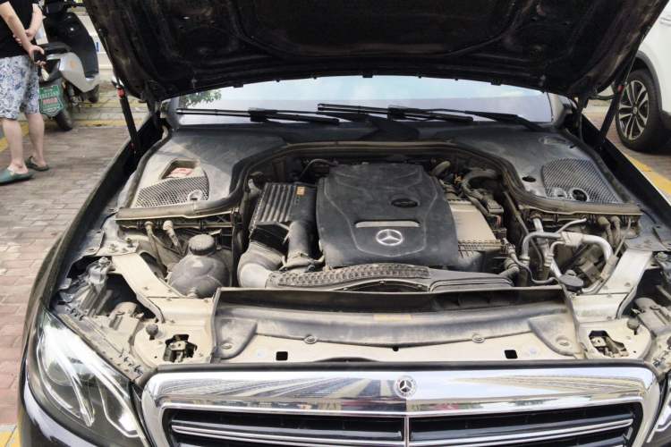 Used Mercedes-Benz E-Class 2016 E 300 L Luxury Model Engine Bay Right