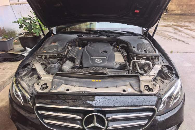 Used Mercedes-Benz E-Class 2016 E 300 L Sport Luxury Model Engine Bay