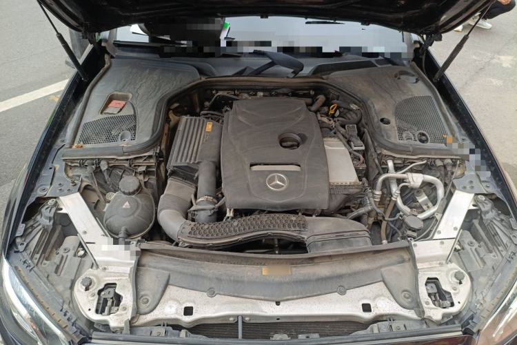 Used Mercedes-Benz E-Class 2016 E 300 L Sporty and Stylish Model Engine Bay